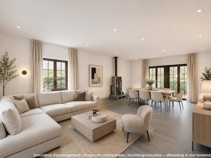Beautiful villa in a sought-after residential area of Barvau