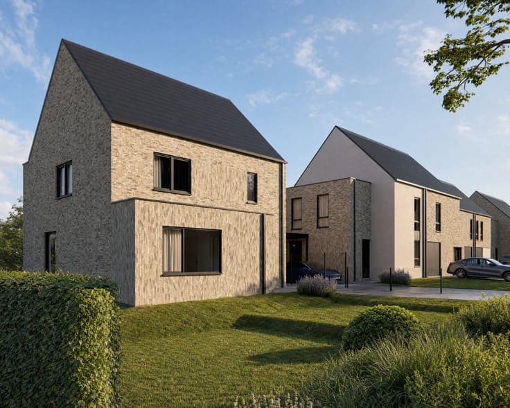 Attractive BEN homes near the center and the Heist-op-den-Be
