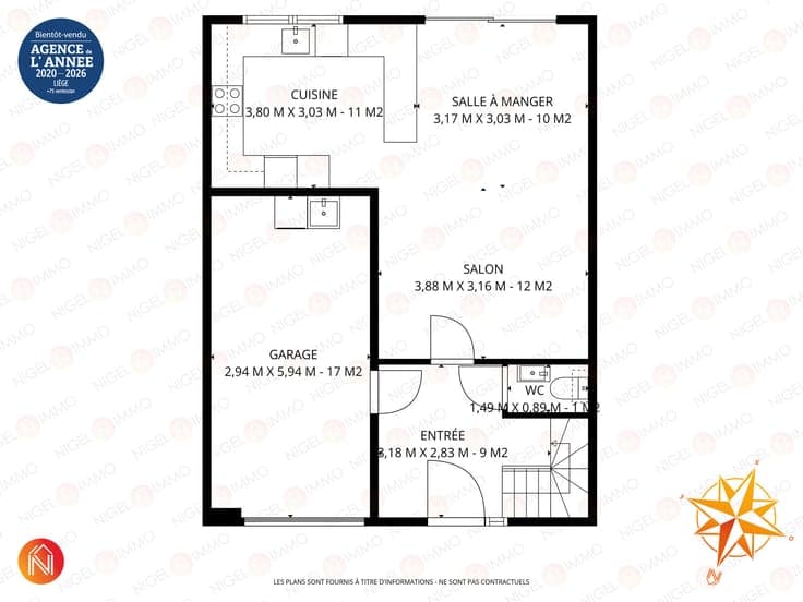 ✨ MILMORT, villa 2018 économe • PEB A+ • 3 ch. • Jardin