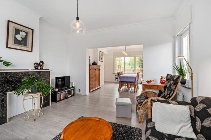 Move-in ready semi-detached house in the centre of Wolvertem