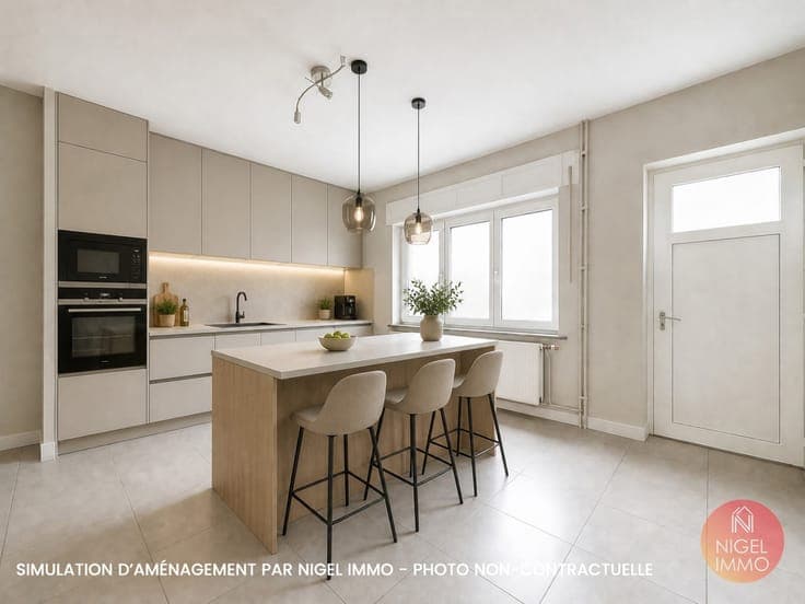 🏡 5 chambres face à une charmante place à Milmort ✨