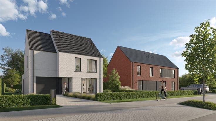 Modern and energy efficient new construction homes in Destel