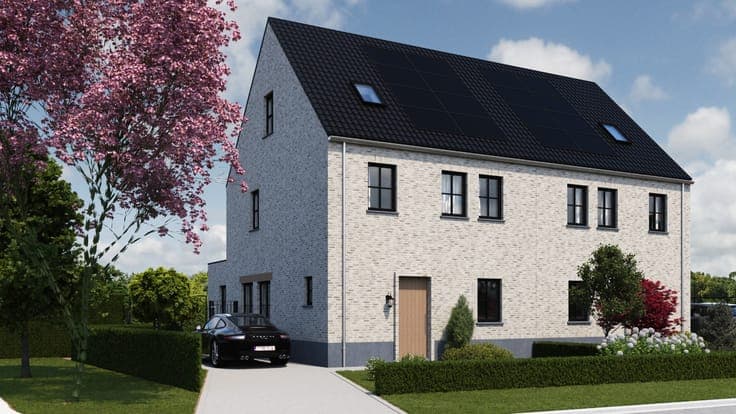 NIEUWBOUWWONING: LANDELIJK WONEN IN HET HARTJE VAN BORGLOON