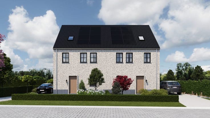 NIEUWBOUWWONING: LANDELIJK WONEN IN HET HARTJE VAN BORGLOON