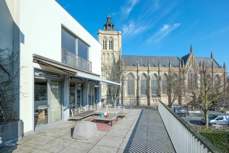 Heel ruime stadswoning met kantoren en tuin