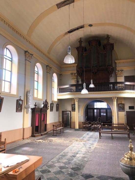 Voormalige kerk klaar voor herbestemming!