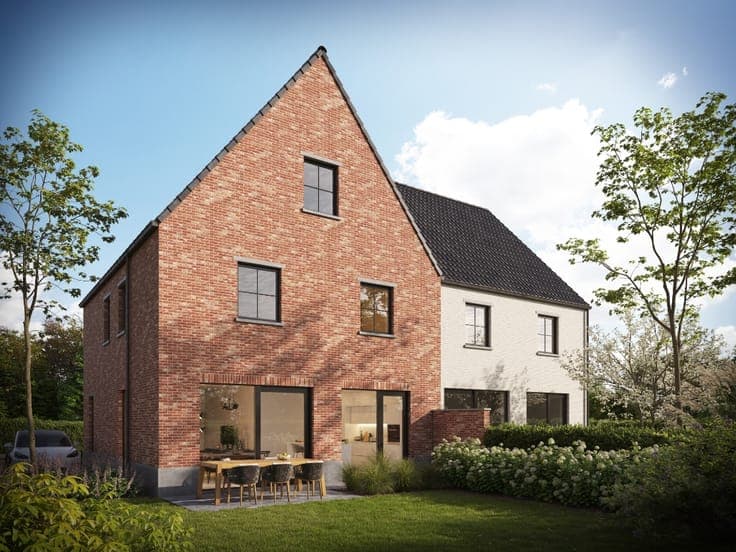 Landelijke nieuwbouw te bouwen woning Houthulst