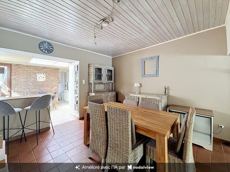 Jolie maison 2 chambres + bureau avec jardin