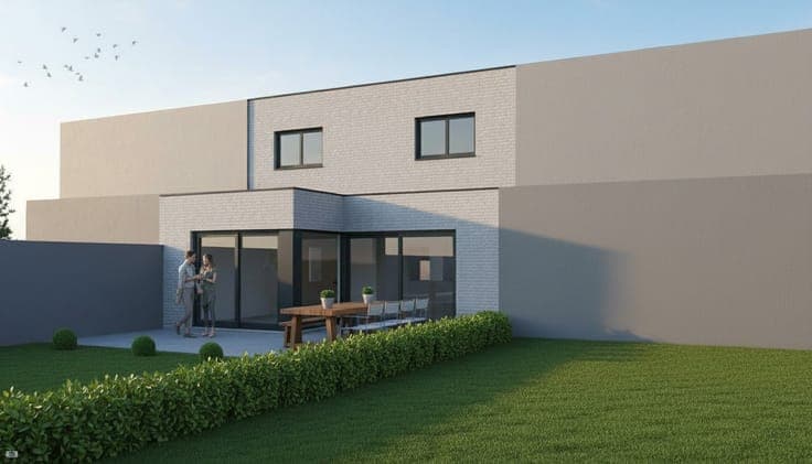 Nieuw te bouwen woning te Merchtem