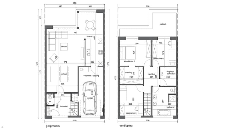 Nieuw te bouwen woning te Merchtem