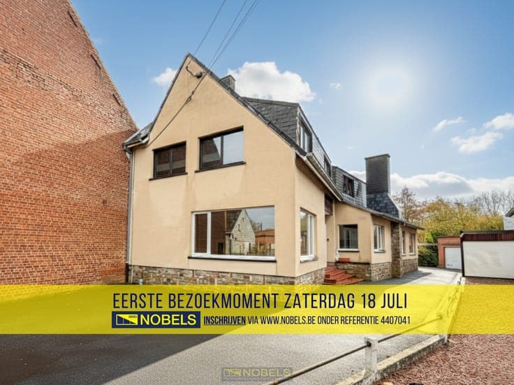 Te koop, Veelzijdige halfopen bebouwing met renova...