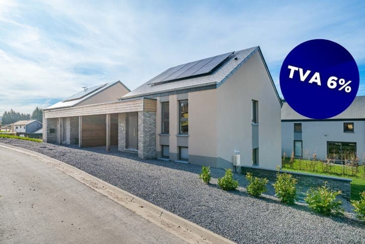 New detached house with garden, Graide, 6% VAT