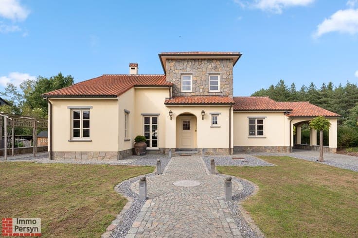 Charmante instapklare villa met groen uitzicht