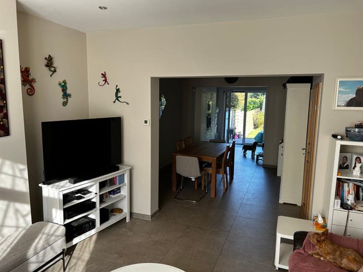 Renovated 3-façade house with garden, terrace, garage