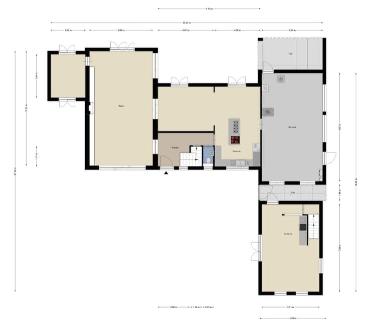 EXCEPTIONAL PROPERTY WITH INDEPENDENT ANNEX ON A 33-ARE PLOT