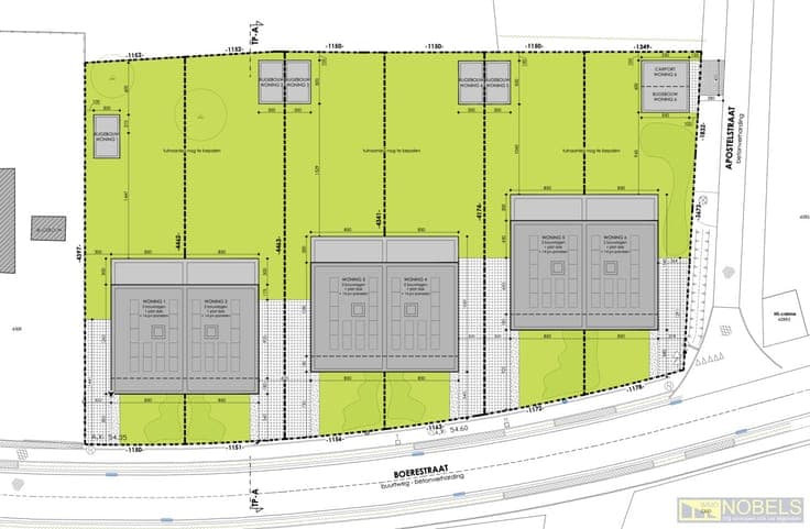 Te koop, Exclusief nieuwbouwproject met 5 luxewoningen in...