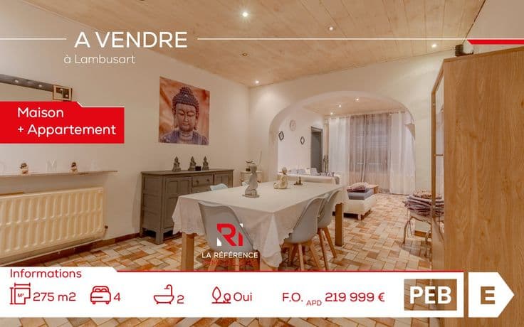 FOR SALE – House + Apartment with Garage and Garden