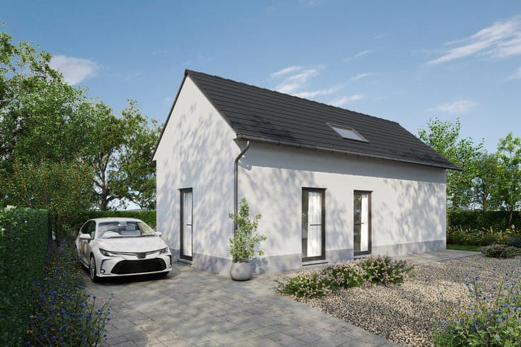 Newly built open development for sale