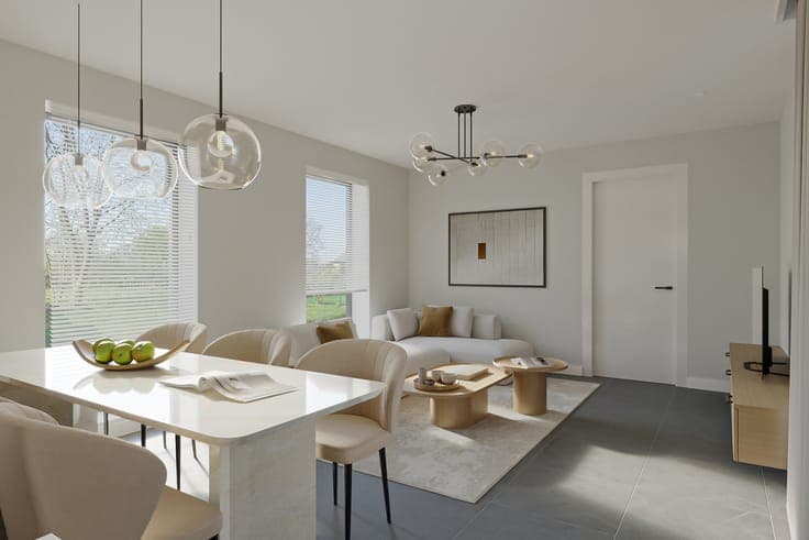 Newly built open development for sale