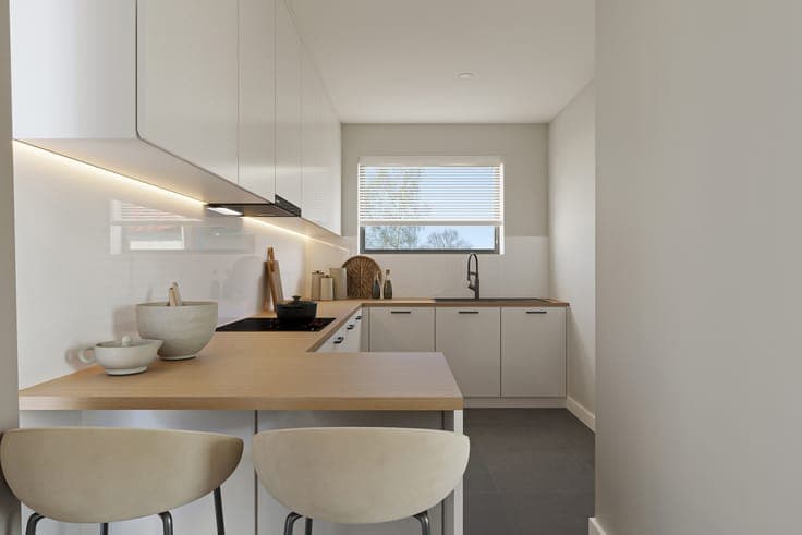 Newly built open development for sale