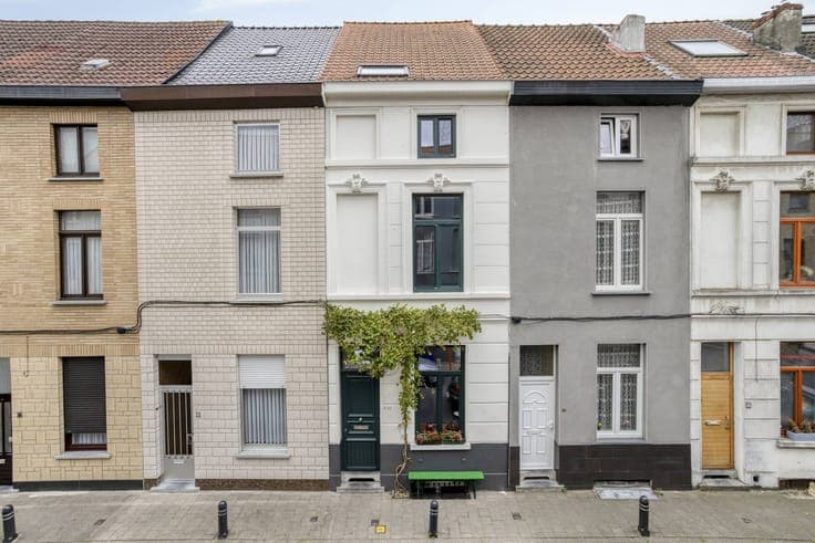 Very cozy house for sale in the Rietstraat in Ghent