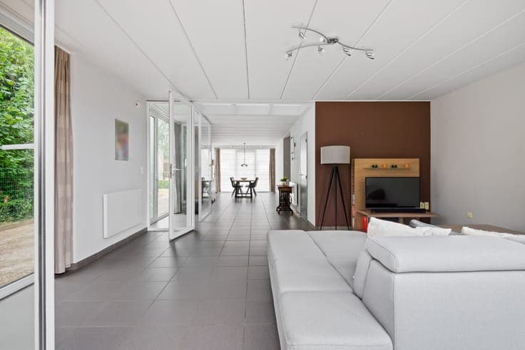 Semi-detached house with three bedrooms and a sunny garden for sale in Zemst