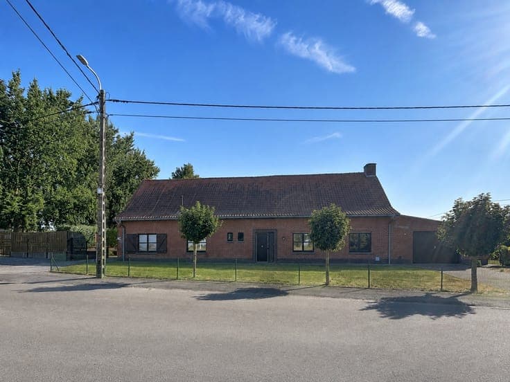 Alleenstaande woning met loods