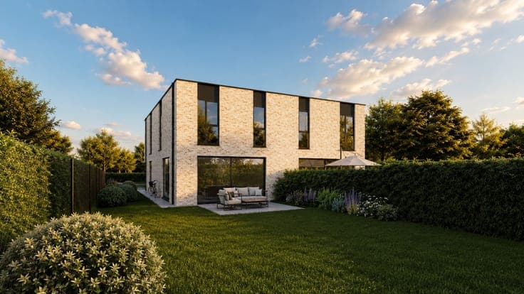 Moderne kwalitatieve betaalbare nieuwbouw eengezinswoning...