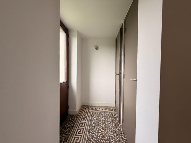 2-bedroom house with garden in Braibant.