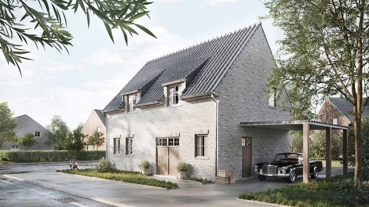Detached house on a spacious plot with a prime location in