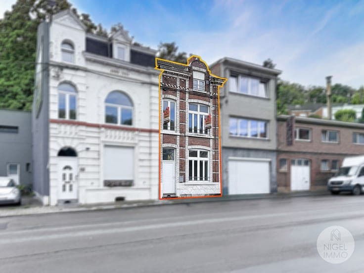 🏡 Jemeppe-sur-Meuse, 250 m², 4 chs, cour, PEB:D, F & G