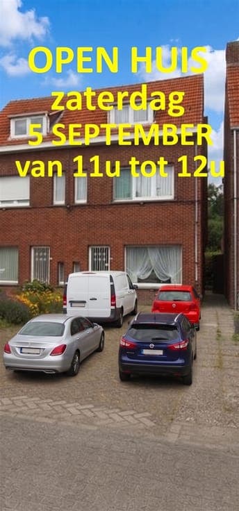 OPEN HUIS ZATERDAG 5 SEPTEMBER van 11u tot 12u.
