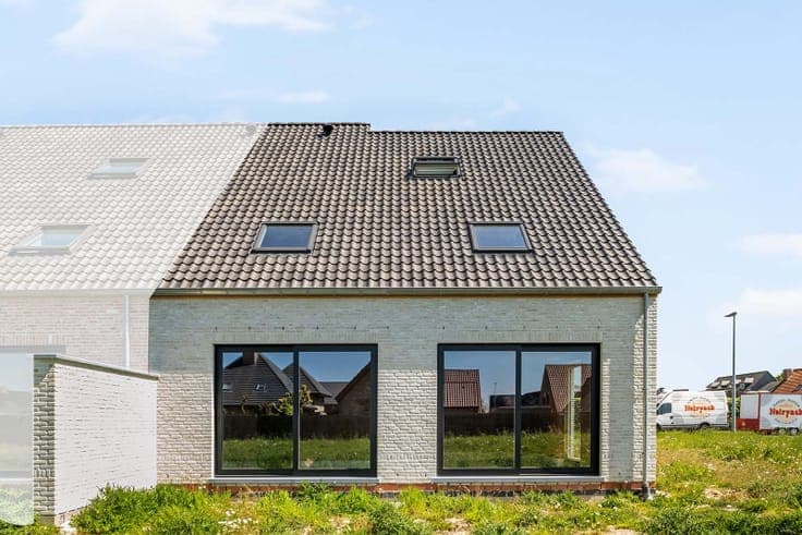 Landelijke nieuwbouw met 4 slaapkamers