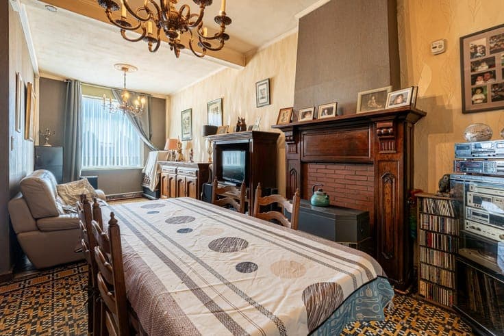 House with 2 bedrooms, attic and garden on the Leie in Mene