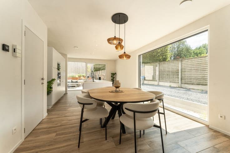 Energy-efficient semi-detached home