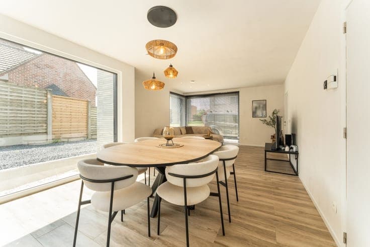 Energy-efficient semi-detached home