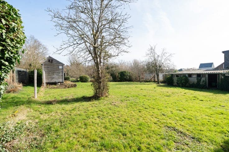 Farm-style semi-detached home with workshop