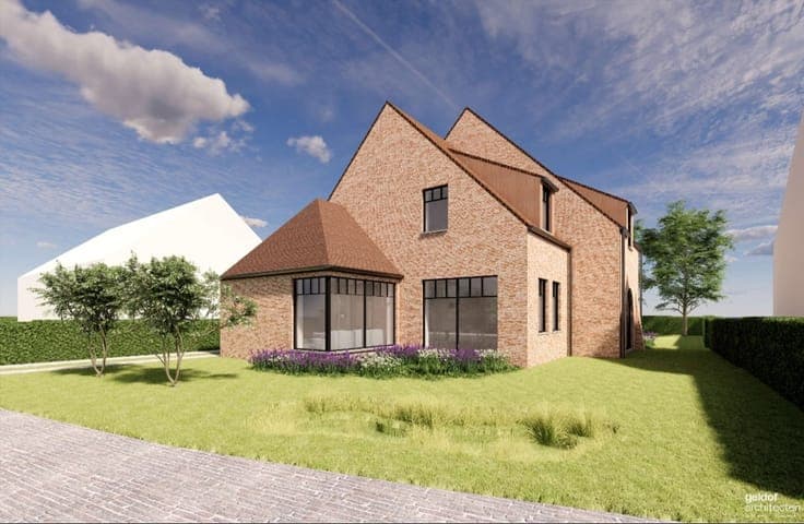 Prachtige BEN-nieuwbouwvilla in landelijke stijl te Gits