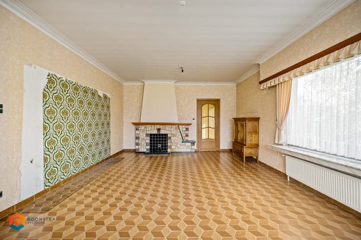 Landelijke woning met 3 slpkrs en tuin op perceel van 199...