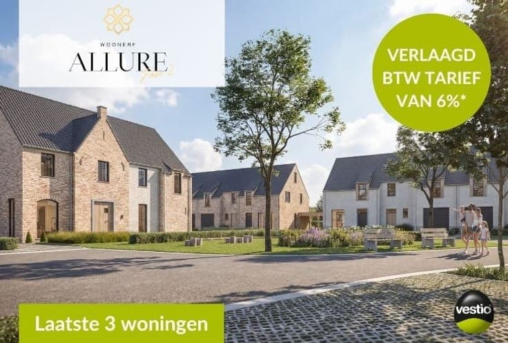 Allure − Laatste 3 stijlvolle woningen nabij Bilzen