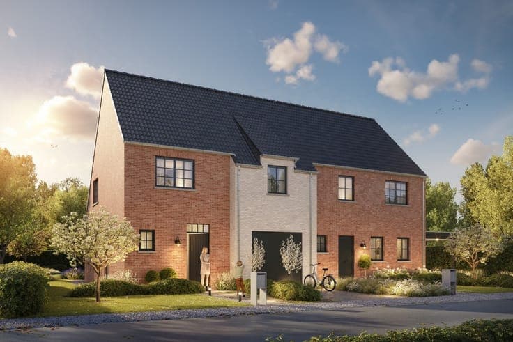 Energy-efficient and light-filled new homes in Kapelle-op...