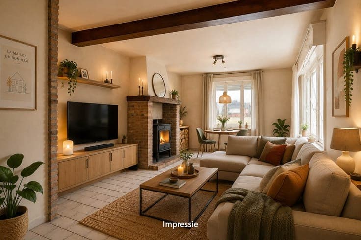 Te renoveren woning met 2 slpkrs te Beerzel