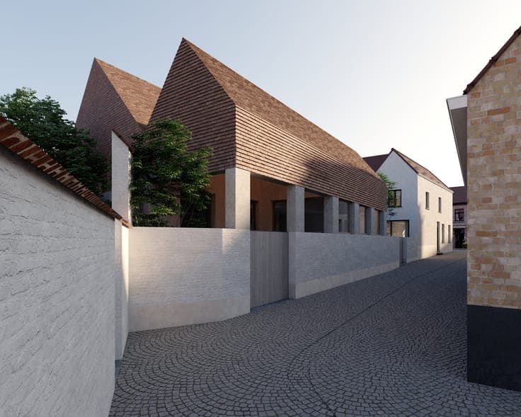 Architectural renovation for sale in historic Damme