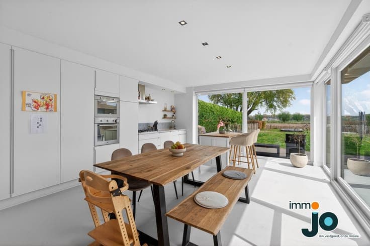 A modern semi-detached house between Gistel and Koekelare...