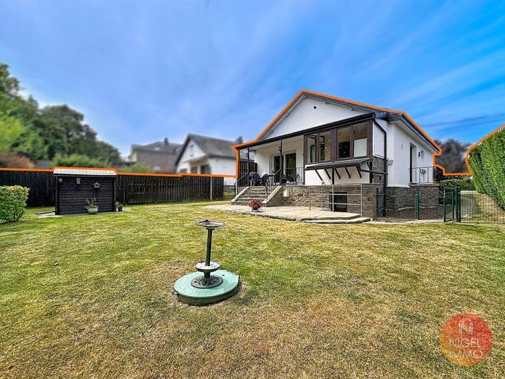 Bungalow, jardin, élec. conforme, panneaux photov., PEB : D.