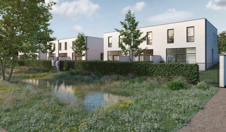 Energiezuinige halfopen woning met 3 slpks