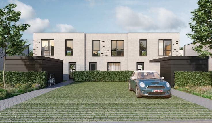 Energiezuinige halfopen woning met 3 slpks