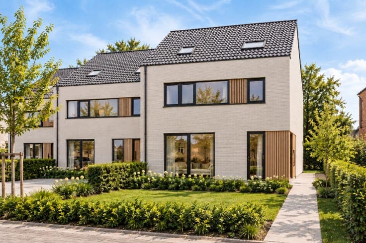 Halfopen woning in het centrum van Lievegem