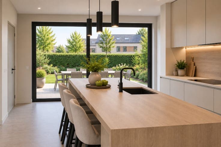 Halfopen woning in het centrum van Lievegem