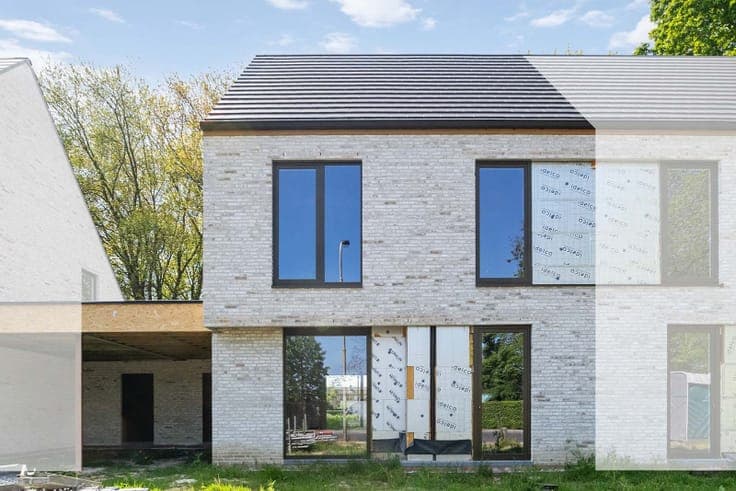 Halfopen instapklare nieuwbouw - energielabel A